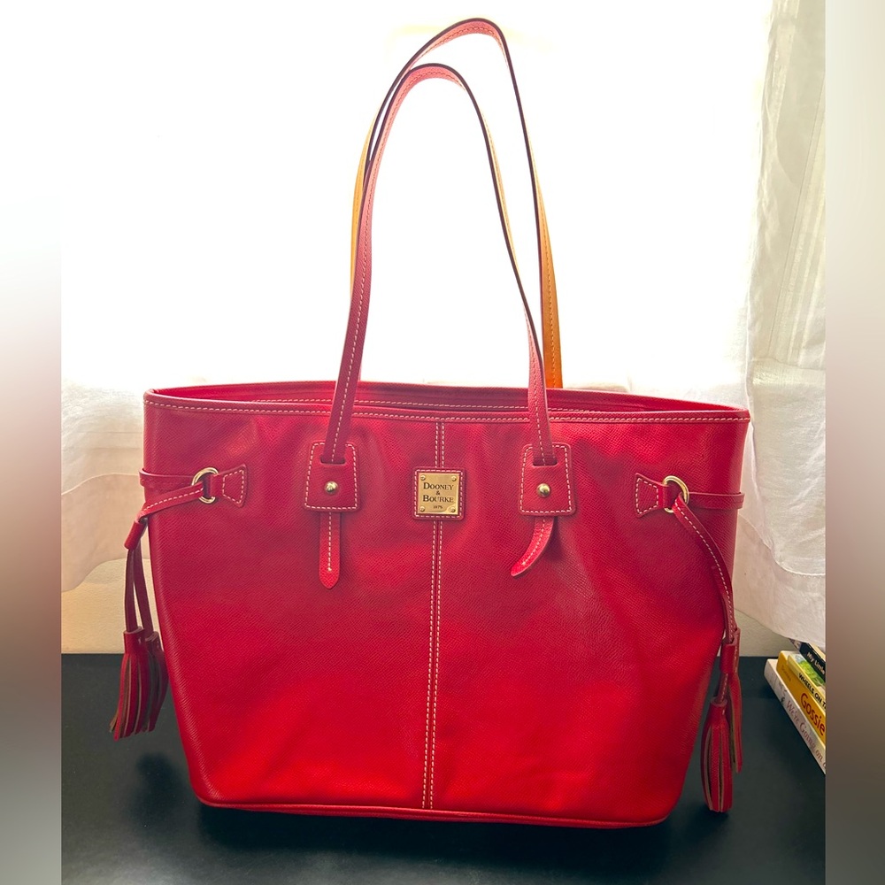 Dooney & Bourke Red Leather Handbag